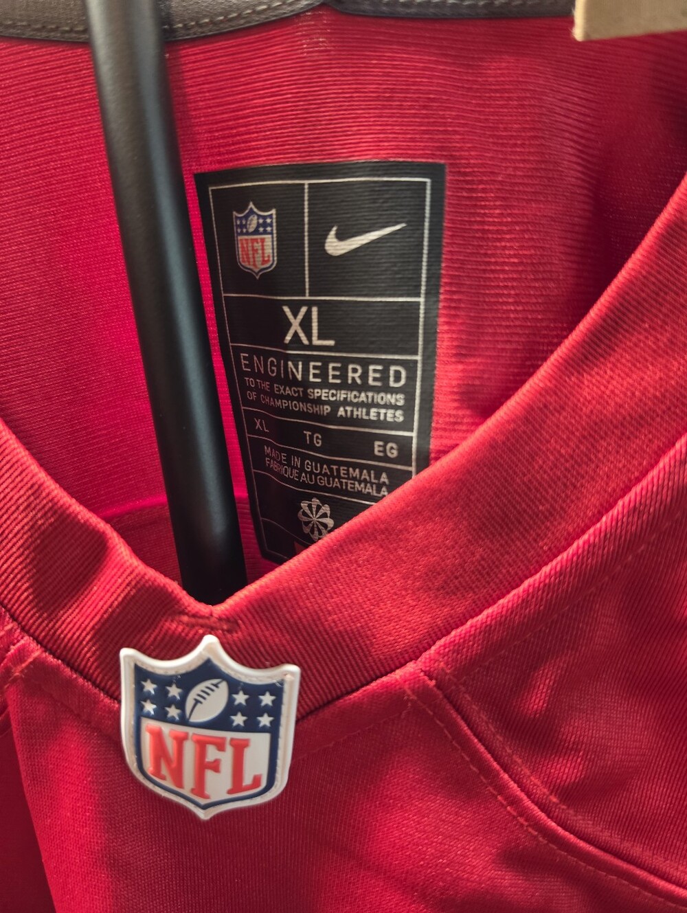 Nike Brock Purdy #13 San Francisco 49ers Jersey Women’s XL NWT Red NFL - Picture 3 of 7
